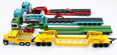 Lot 839 - Collection of 4 loose Corgi Heavy Haulage...