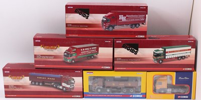 Lot 842 - Corgi Toys Hauliers of Renown and Rigids...