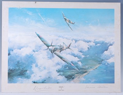 Lot 185 - After Robert Taylor, (b.1946), Memorial flight,...