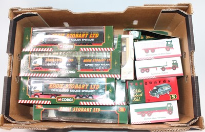 Lot 848 - 19 various boxed and carded Eddie Stobart...