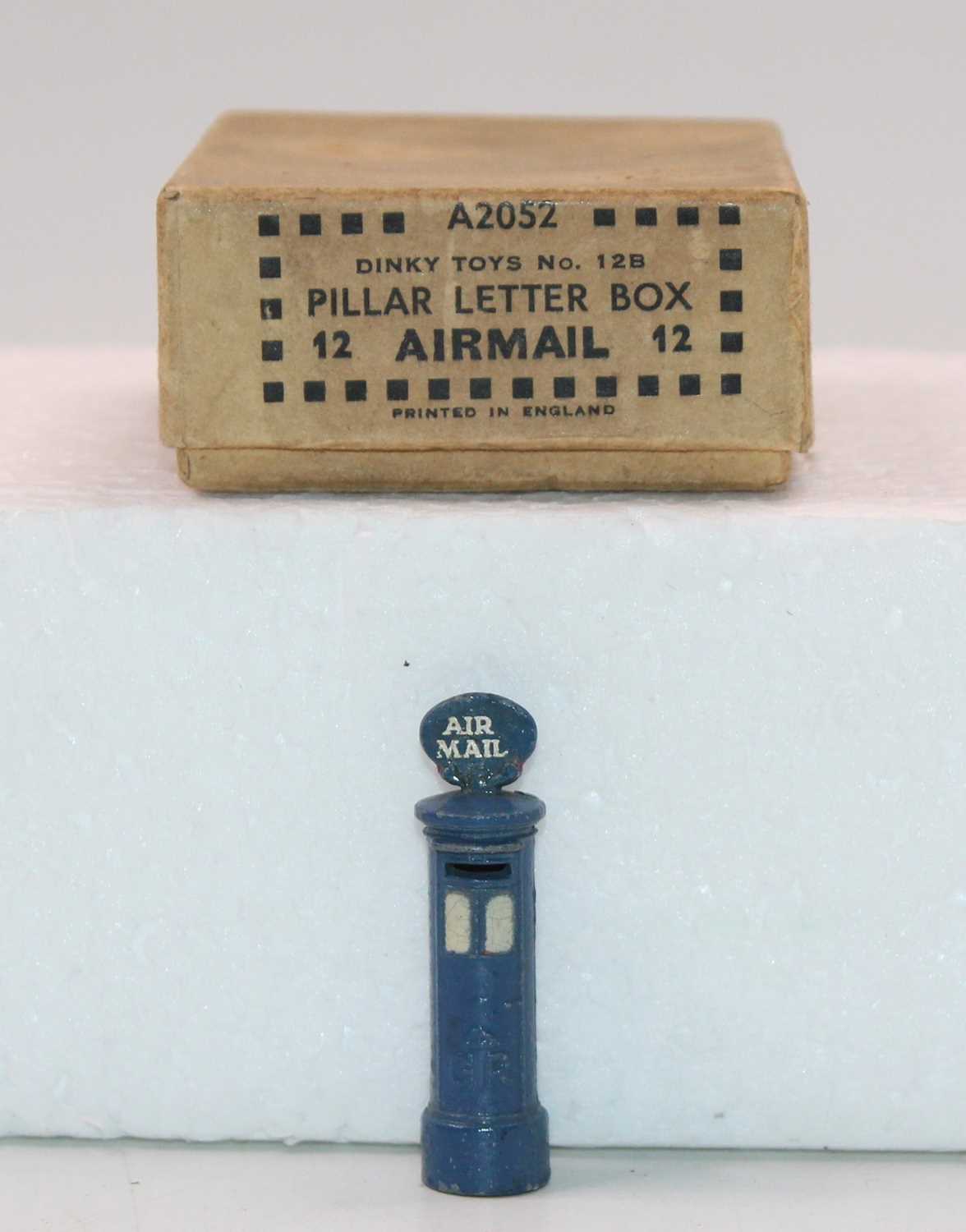 Lot 1049 - Dinky Toys No.12B Airmail Pillar Letter Box...