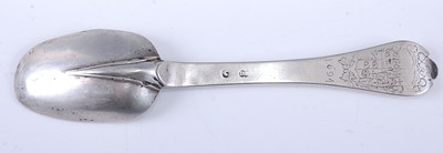 Lot 2183 - A late 17th century silver trefid spoon,...