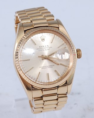 Lot 2384 - A gent's Rolex Oyster Perpetual Datejust...