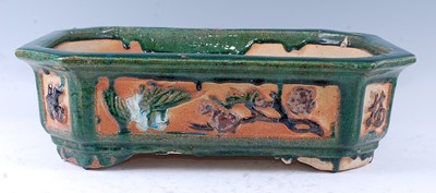 Lot 2455 - A Chinese Republic period sancai glazed...