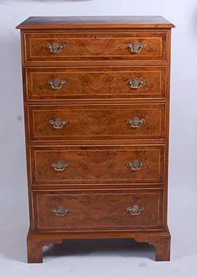 Lot 2612 - A Victorian and later walnut veneered...