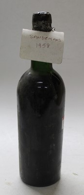 Lot 1357 - One bottle of vintage port, believed to be...