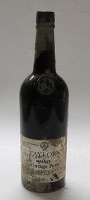 Lot 1366 - Taylor's vintage port, 1980, one bottle