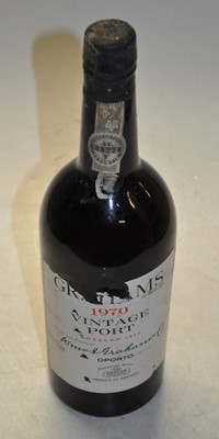 Lot 1372 - Grahams Vintage Port 1970, one bottle