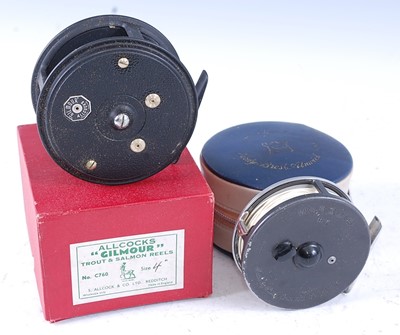 Lot 363 - A Hardy Marquis #7 3 1/2" centre pin fly reel...