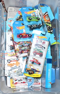 Lot 880 - 150+ various carded Hotwheels diecasts, all on...