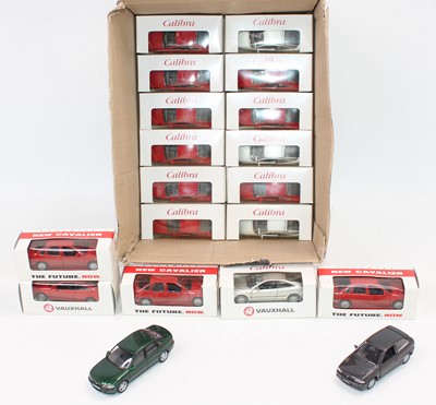 Lot 883 - Box of various GAMA and Shucco Vauxhall Dealer...