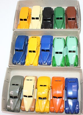 Lot 1108 - 1 tray containing 15 repainted Dinky Toys to...