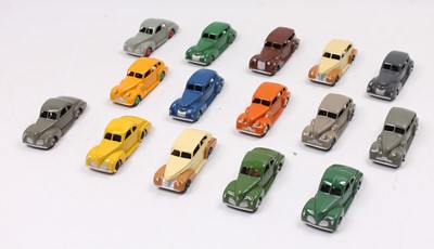 Lot 1109 - 1 tray containing 15 repainted Dinky Toys to...
