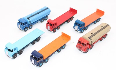 Lot 1111 - Collection of 6 various repainted Dinky Toy...