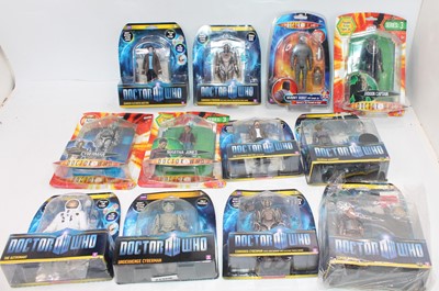 Lot 1494 - Collection of 12 carded Doctor Who Character...