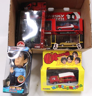 Lot 887 - Collection of TV related Action Figures and...