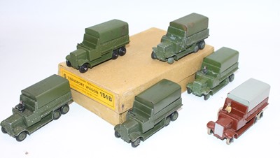 Lot 1123 - Dinky Toys No. 151B 6 Wheeled Military...