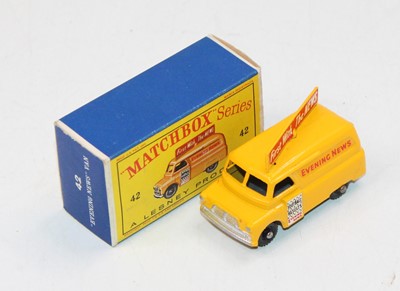 Lot 1650 - Matchbox Lesney No. 42 Bedford Evening News...