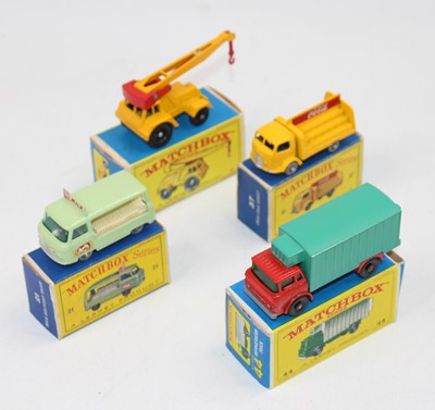 Lot 1651 - 4 Matchbox Lesney 1-75 models to include, No....