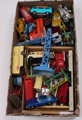 Lot 1652 - 1 tray containing various Matchbox 1-75 models,...