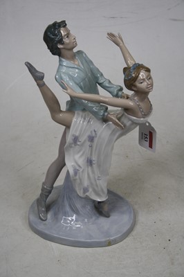 Lot 153 - A Nao Spanish porcelain figure of a ballerina...