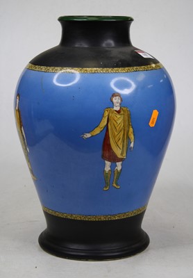 Lot 160 - A large Athenian Artware vase by Frank...