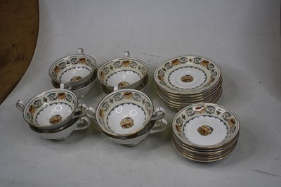Lot 172 - An Aynsley part dinner and tea service in the...
