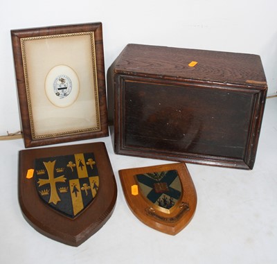 Lot 199 - A box of miscellaneous items to include carved...
