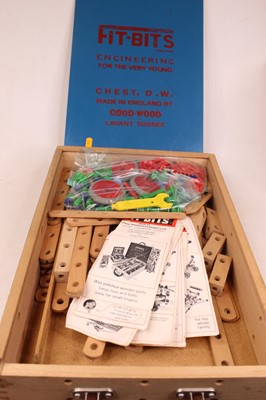 Lot 204 - A boxed Fit-Bits building set Engineering for...