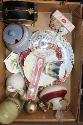Lot 209 - Two boxes of miscellaneous items to include...