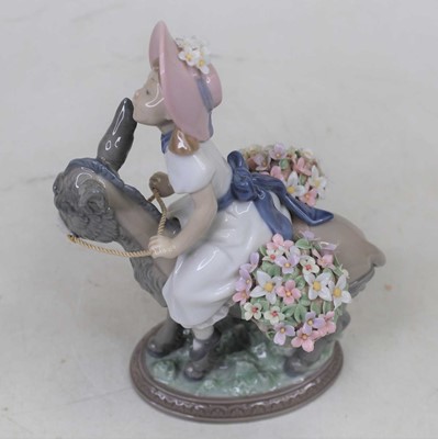 Lot 215 - A Lladro Spanish porcelain figure 'Look at Me'...