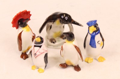 Lot 238 - A Beswick figure of a penguin with red...