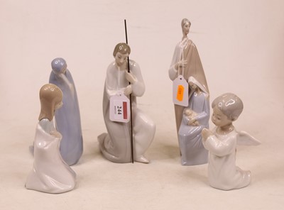 Lot 244 - A Lladro Spanish porcelain figure group of...