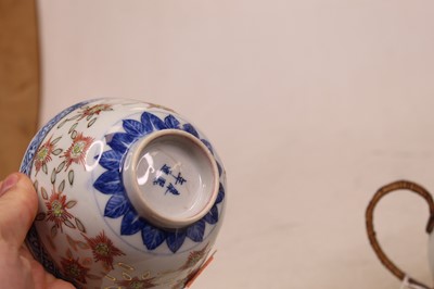 Lot 258 - An 18th century porcelain teapot and cover, of...