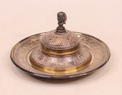 Lot 275 - A Victorian silver plate on brass and copper...