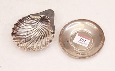 Lot 362 - A 1970s silver dish, of circular form and...