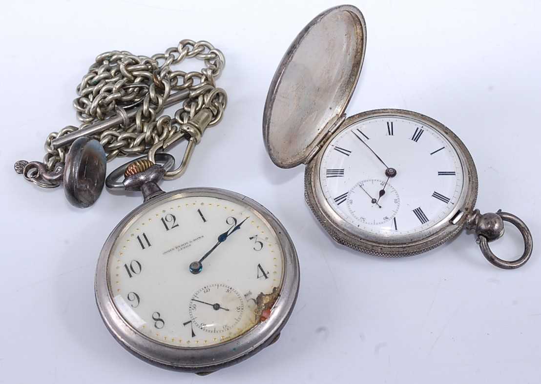 Lot 472 - A John Dyson & Sons of Leeds gunmetal cased...