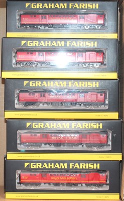 Lot 611 - Graham Farish N Gauge Royal Mail Rolling Stock...