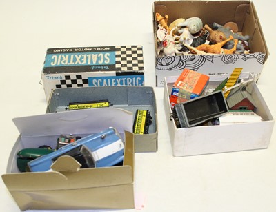 Lot 1502 - One tray of mixed quantity of various toys to...