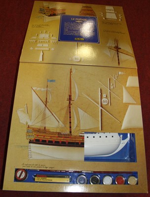 Lot 1527 - Three various large scale wooden ship kits to...