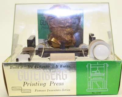 Lot 1566 - A Triang Lionel boxed Gutenberg Printing Press...