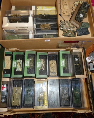 Lot 1592 - 2 boxes various modern issue military related...