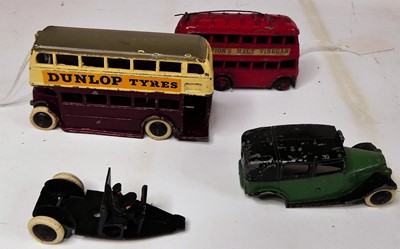 Lot 1597 - Collection of pre-war Dinky toy diecast...