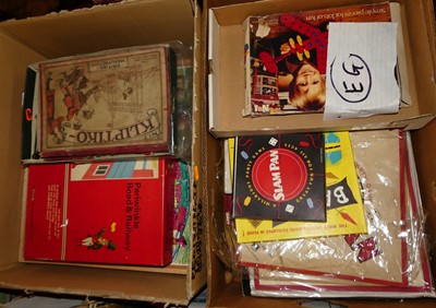 Lot 1602 - 4 boxes qty toys, inc various building brick...