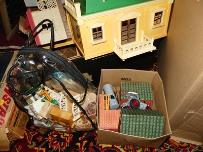 Lot 1606 - A collection of Sylvanian families items to...