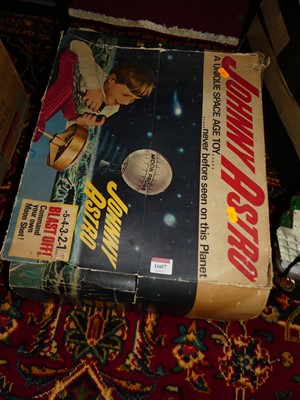 Lot 1607 - A Johnny Astro Blast Off Unique Space Age Toy...