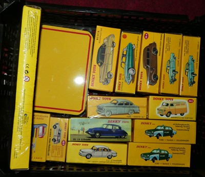 Lot 1609 - One tray of mixed Dinky Toy reproduction Atlas...