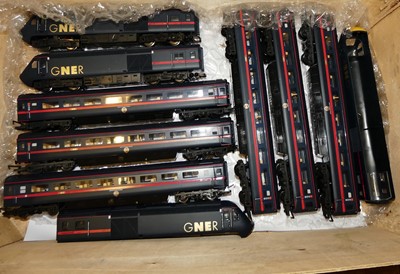 Lot 1628 - One box of Hornby Railways GNER passenger...