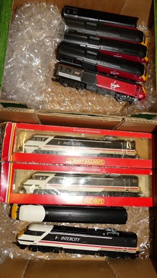 Lot 1629 - Two boxes of Hornby Railway items to inc...