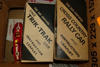 Lot 1636 - 3 various Triktrak Spot-On model race cars to...